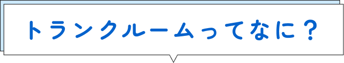 トランクルームで解決