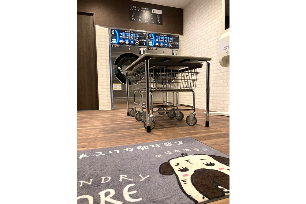 LAUNDRY MORE田町三田店のマット
